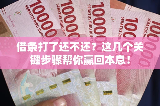 济南借条打了还不还？这几个关键步骤帮你赢回本息！