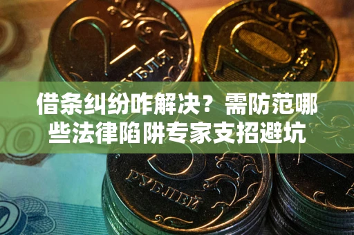 济南借条纠纷咋解决？需防范哪些法律陷阱专家支招避坑