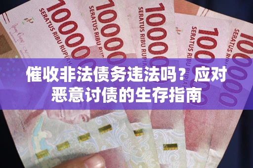 济南催收非法债务违法吗？应对恶意讨债的生存指南