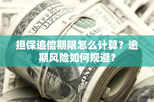 济南担保追偿期限怎么计算？逾期风险如何规避？