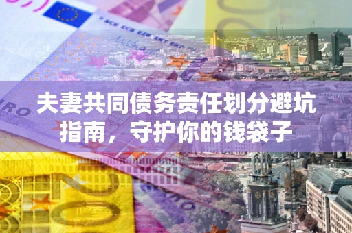 济南夫妻共同债务责任划分避坑指南，守护你的钱袋子